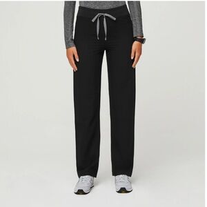 Figs black Livingston high wasted scrub pants